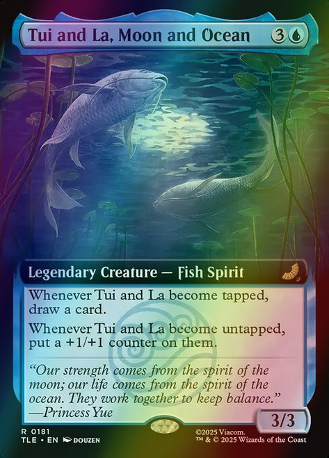 Tui and La, Moon and Ocean (Extended Art - 181) (foil, TLE)