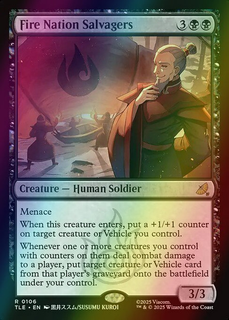 Fire Nation Salvagers (106) (foil, TLE)