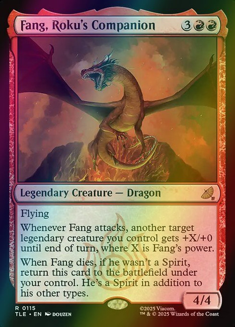 Fang, Roku's Companion (115) (foil, TLE)