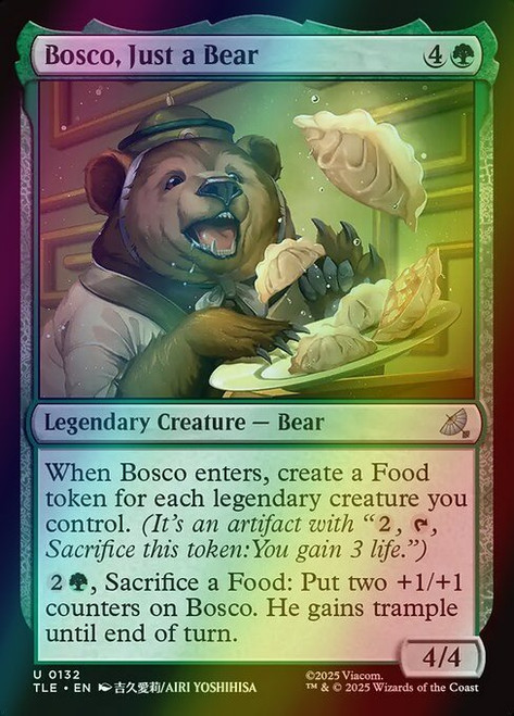 Bosco, Just a Bear (132) (foil, TLE)