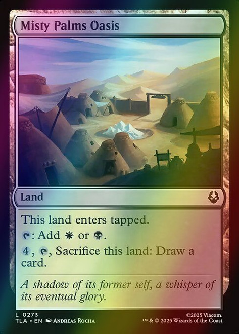 Misty Palms Oasis (273) (foil, TLA)