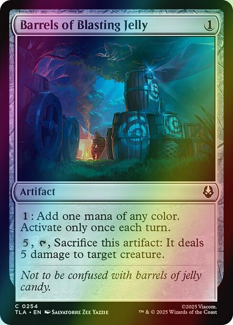 Barrels of Blasting Jelly (254) (foil, TLA)