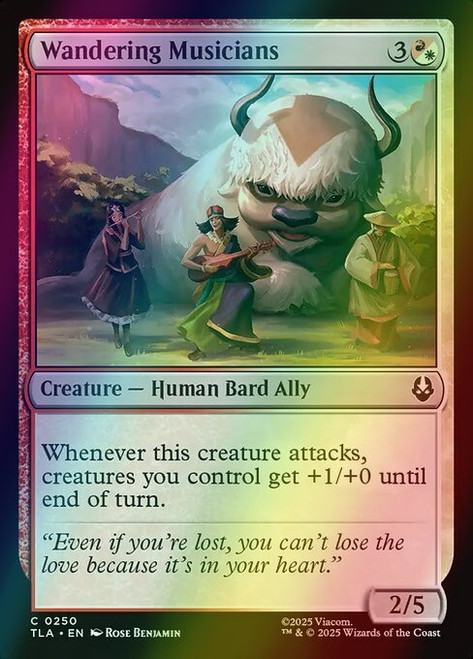 Wandering Musicians (250) (foil, TLA)