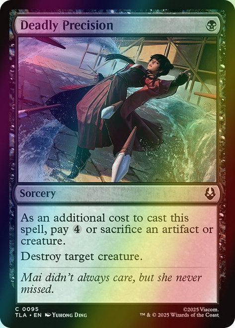 Deadly Precision (95) (foil, TLA)