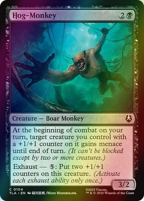 Hog-Monkey (104) (foil, TLA)
