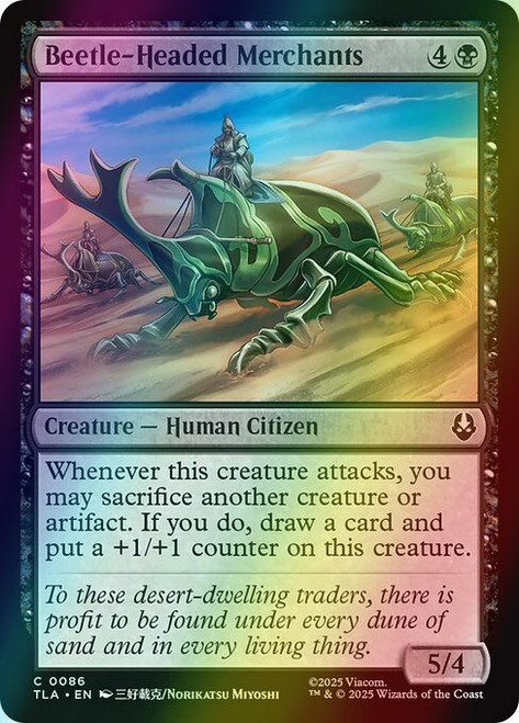Beetle-Headed Merchants (86) (foil, TLA)
