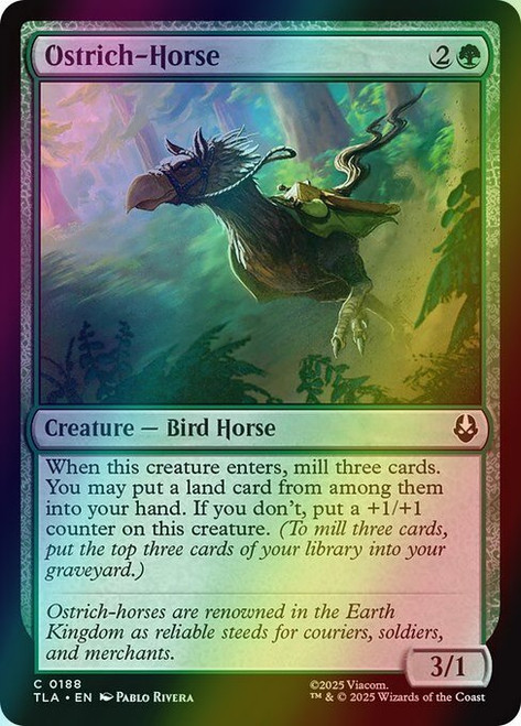 Ostrich-Horse (188) (foil, TLA)