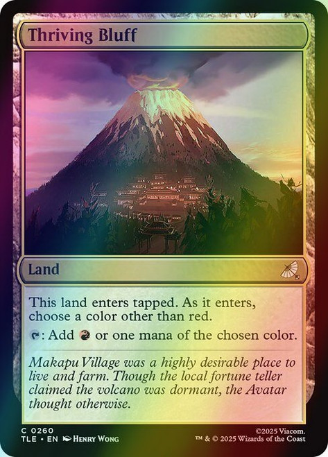Thriving Bluff (260) (foil, TLE)