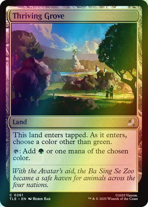 Thriving Grove (261) (foil, TLE)