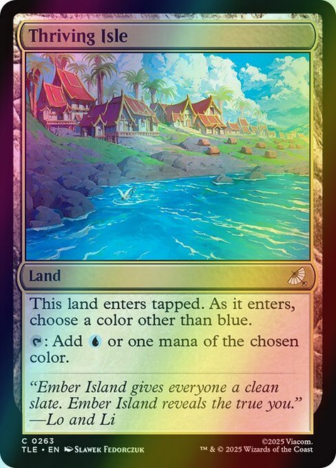 Thriving Isle (263) (foil, TLE)