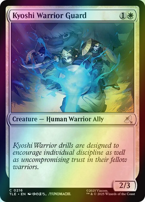Kyoshi Warrior Guard (216) (foil, TLE)