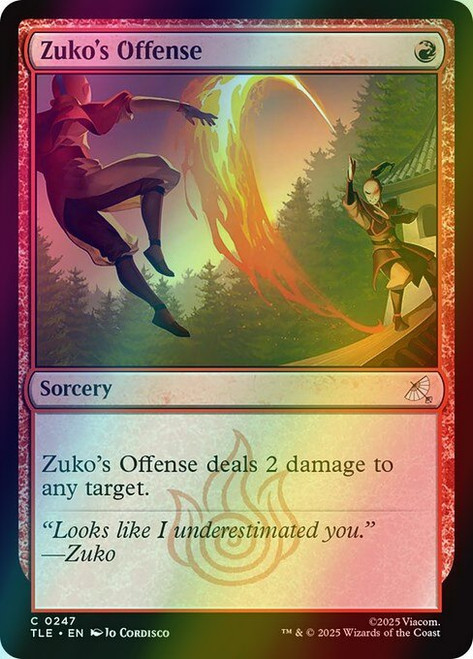 Zuko's Offense (247) (foil, TLE)