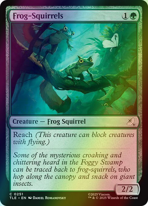 Frog-Squirrels (251) (foil, TLE)