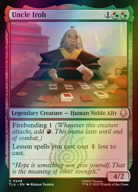 Uncle Iroh (248) (foil, TLA)
