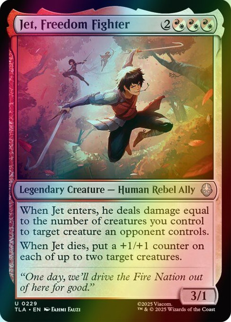 Jet, Freedom Fighter (229) (foil, TLA)