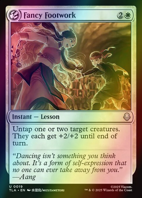 Fancy Footwork (19) (foil, TLA)