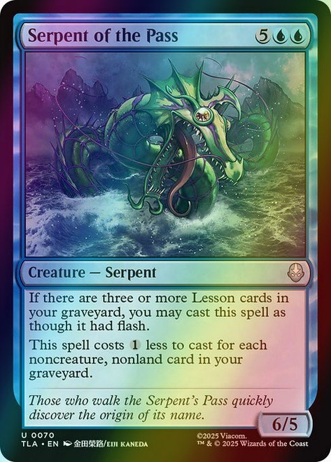 Serpent of the Pass (70) (foil, TLA)