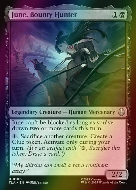 June, Bounty Hunter (106) (foil, TLA)