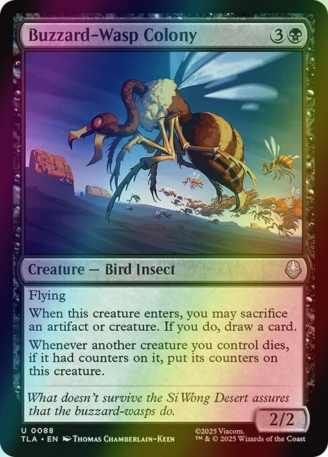Buzzard-Wasp Colony (88) (foil, TLA)