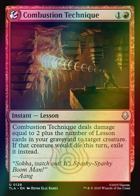 Combustion Technique (128) (foil, TLA)