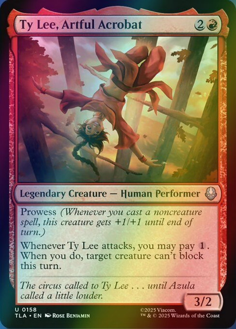Ty Lee, Artful Acrobat (158) (foil, TLA)