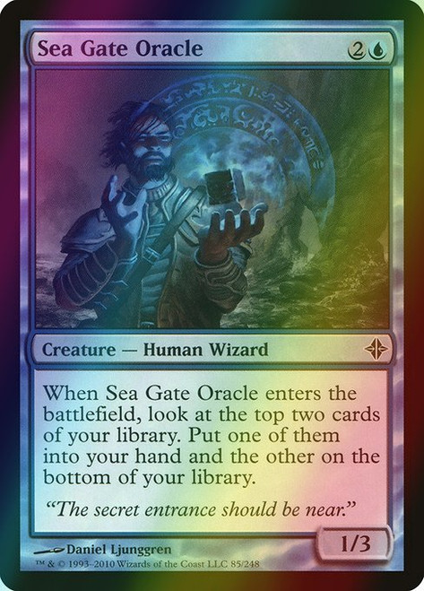 Sea Gate Oracle (85) (foil, ROE)