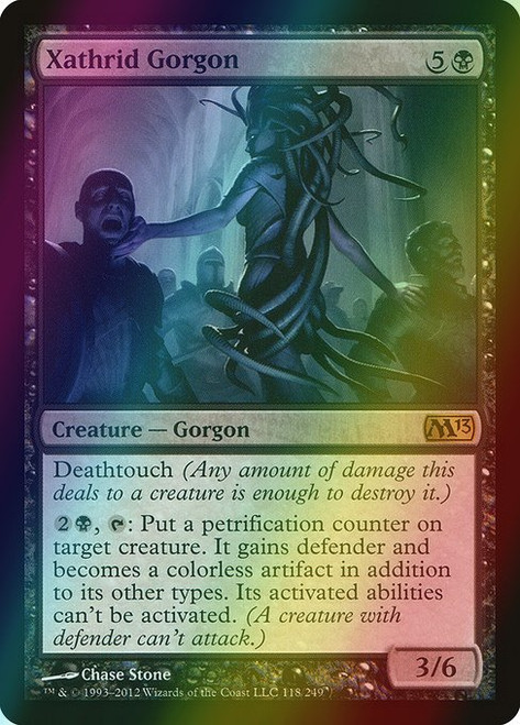 Xathrid Gorgon (118) (foil, M13)