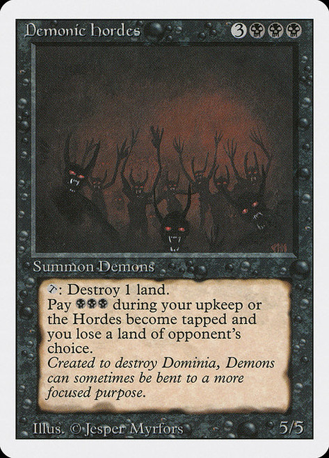 Demonic Hordes (104) (3ED)