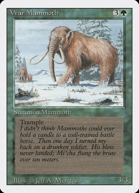 War Mammoth (228) (3ED)