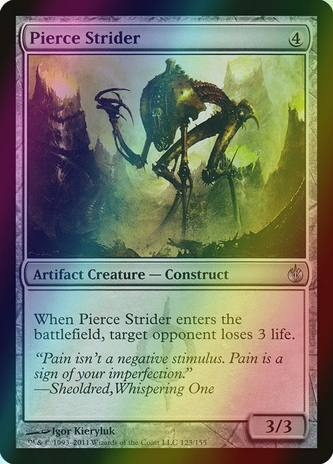 Pierce Strider (123) (foil, MBS)