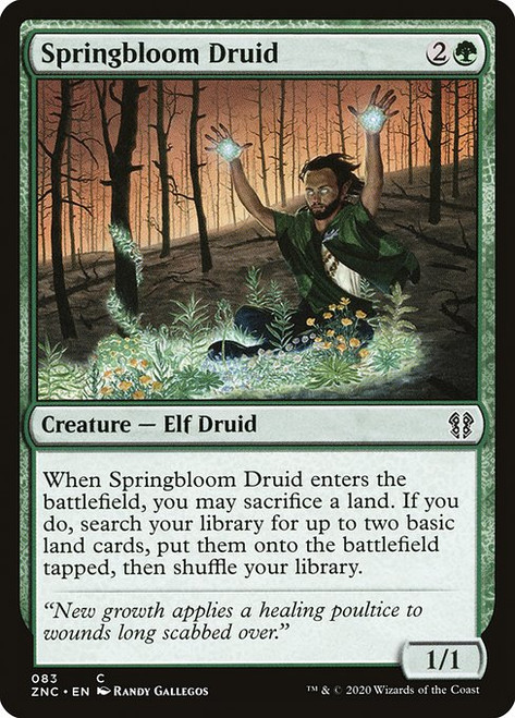 Springbloom Druid (83) (ZNC)