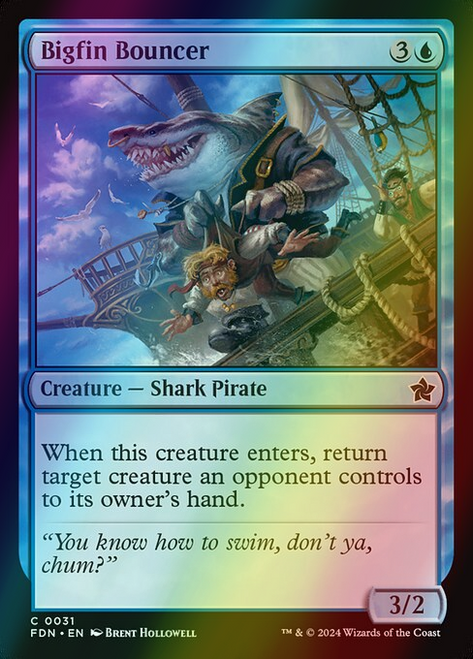 Bigfin Bouncer (31) (foil, FDN)