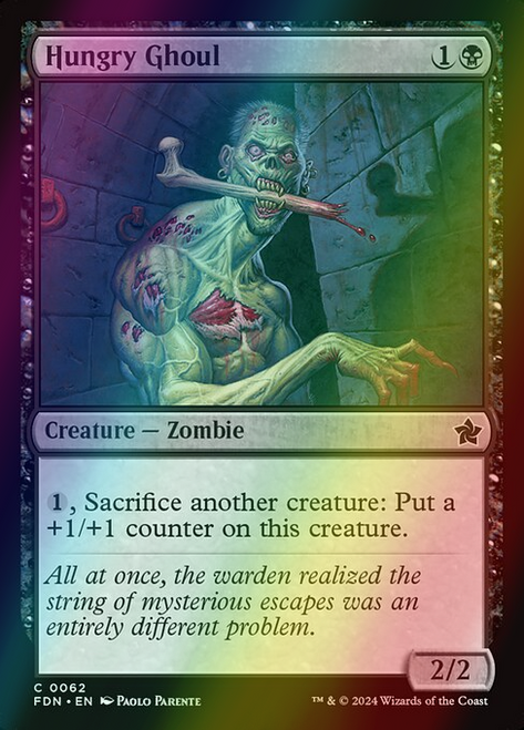 Hungry Ghoul (62) (foil, FDN)