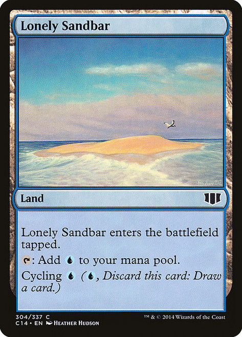 Lonely Sandbar (304) (C14)