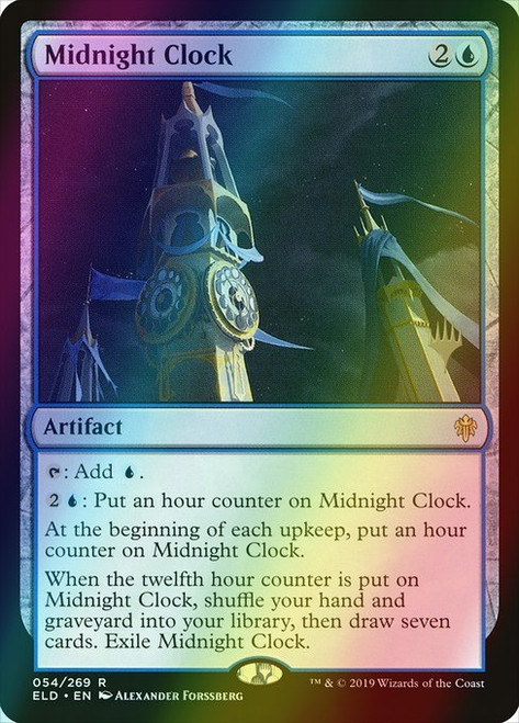Midnight Clock (54p) (foil, PELD)