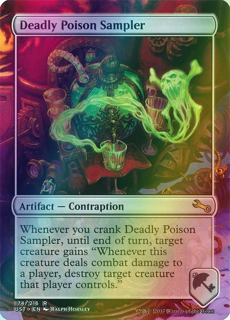 Deadly Poison Sampler (Borderless - 174) (foil, UST)