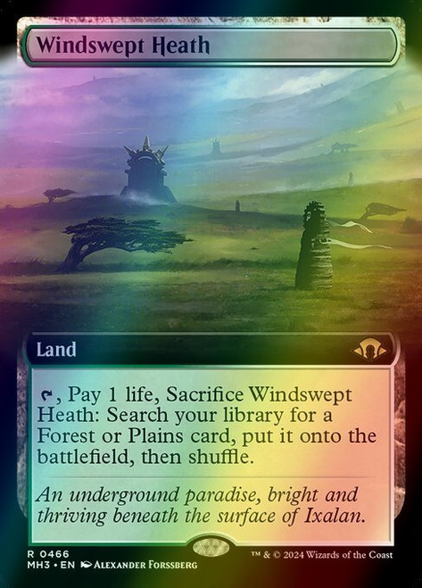 Windswept Heath (Extended Art - 466) (foil, MH3)