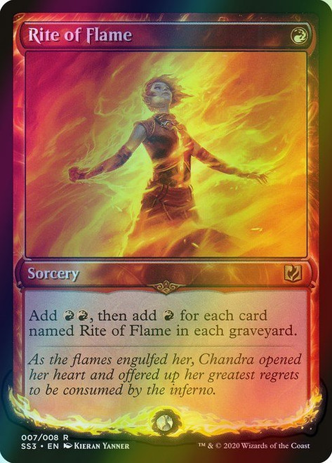Rite of Flame (7) (foil, SS3)