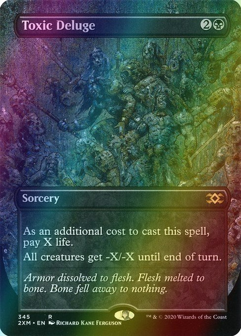 Toxic Deluge (Borderless - 345) (foil, 2XM)