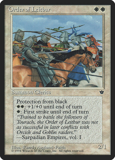 Order of Leitbur (Alternate Art - 16c) (FEM)