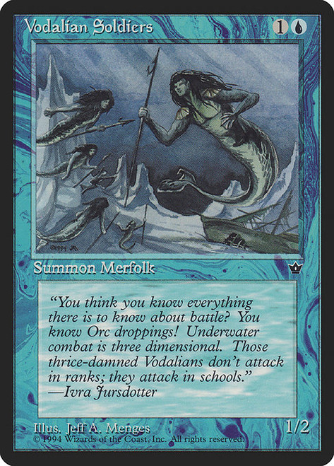 Vodalian Soldiers (Alternate Art - 31b) (FEM)