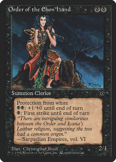Order of the Ebon Hand (Alternate Art - 42b) (FEM)
