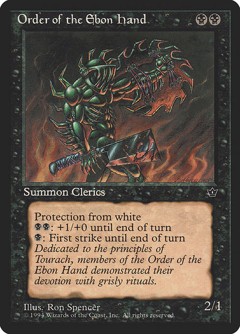 Order of the Ebon Hand (Alternate Art - 42c) (FEM)