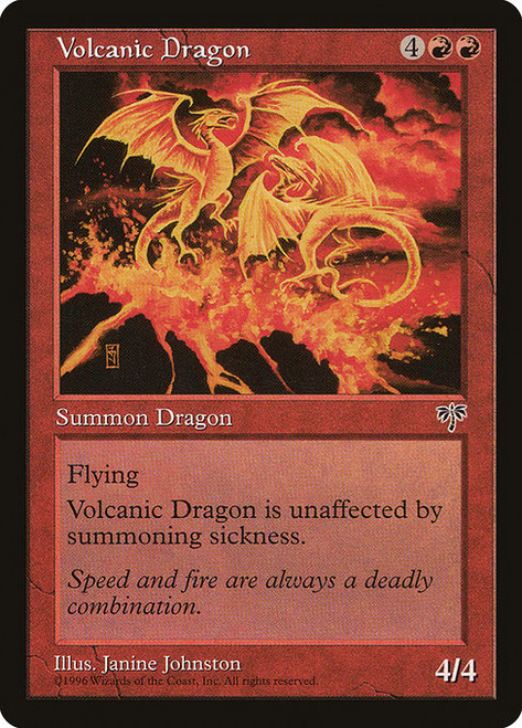 Volcanic Dragon (201) (MIR)