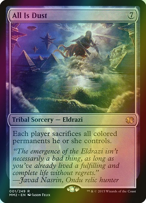 All Is Dust (1) (foil, MM2)
