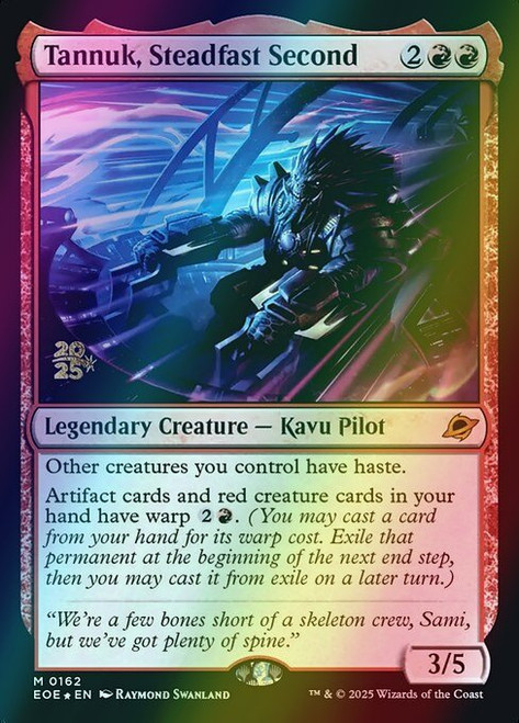 Tannuk, Steadfast Second (Alternate Art - 162s) (foil, PEOE)