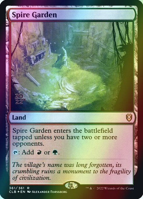 Spire Garden (361s) (foil, PCLB)