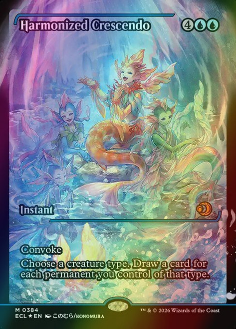 Harmonized Crescendo (Showcase - 384) (foil, ECL)