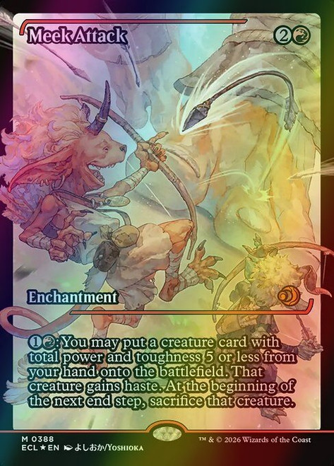 Meek Attack (Showcase - 388) (foil, ECL)