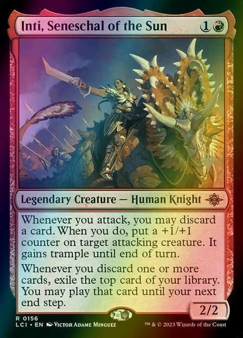 Inti, Seneschal of the Sun (156p) (foil, PLCI)
